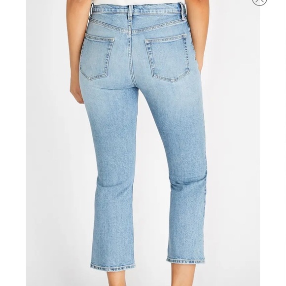 ÉTICA Brigitte Trumpet Crop Jeans size 28 - Picture 2 of 14